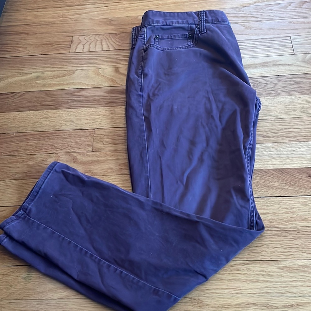 Burgendy Old Navy Mens slacks